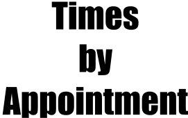 Times by Appointment